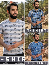 Футболка Imlion 5975 l.blue - делук