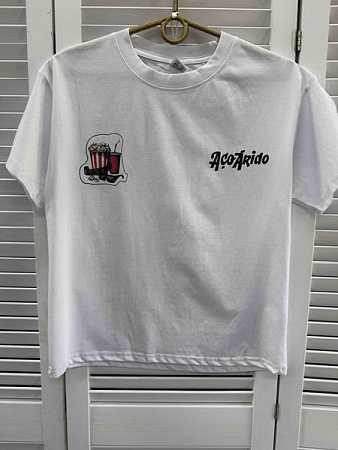 Футболка Delfinka 9001 white - делук