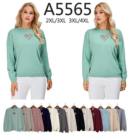 Свитер Anne-Kiss Me A5565 mix - делук