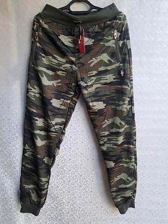 Штаны Спорт Giang 612 khaki-brown - делук