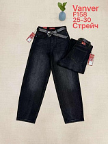 Джинсы Vanver F158 black - делук