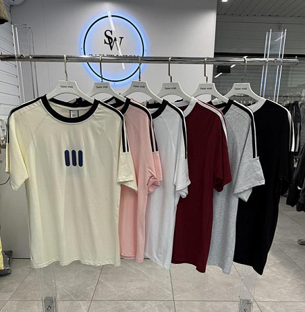 Футболка Saint Wish 3001 mix - делук