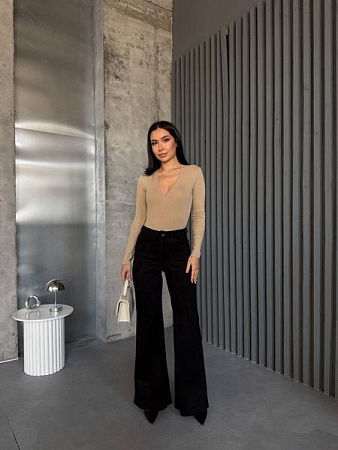 Штаны Arina 9108 black - делук