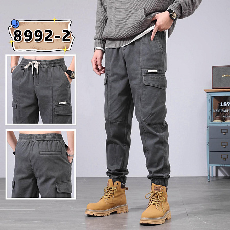 Джинсы God Baron 8992-2 grey - делук