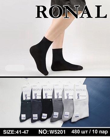 Носки Ronal W5201 mix - делук