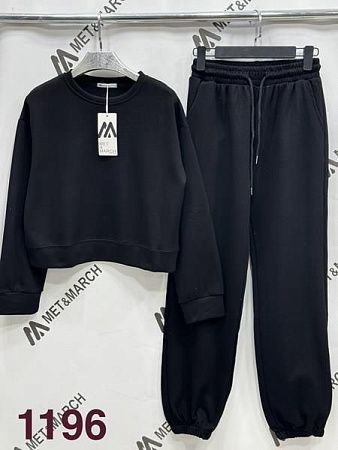 Костюм Спорт Met&March 1196 black Костюм Спорт Met&March 1196 black - делук