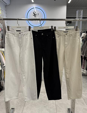 Штаны Saint Wish K027 white - делук