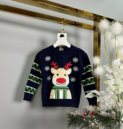 Свитер Safi 24065 navy - делук