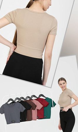 Топ No Brand 715 beige - делук