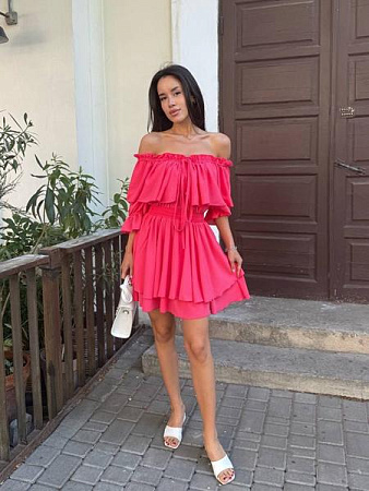 Платье Arina 3114 d.pink - делук