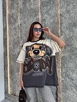 Футболка Trend 7295 grey - делук