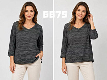 Свитер Immei 6675 grey - делук