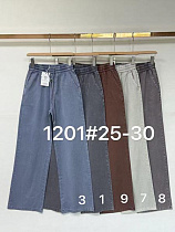 Джинсы Yafeier 1201-7 l.grey - делук