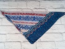 Платок Shawls P196 blue - делук