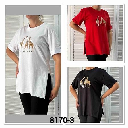 Футболка Mmc Clothes 8170-3 black - делук