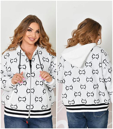 Кофта Спорт Saint Wish 25014-13 white - делук