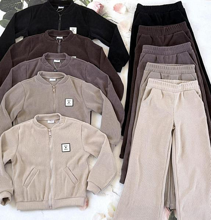 Костюм Спорт Moda School 8620 black - делук