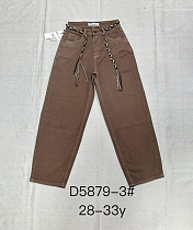 Джинсы Dknsel D5879-3 brown - делук
