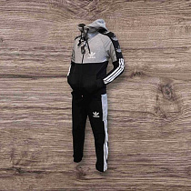 Костюм Спорт Tran TR1583 black - делук