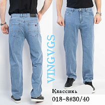 Джинсы Vingvgs 018-8 l.blue - делук
