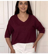 Свитер Shipi 25200 wine - делук