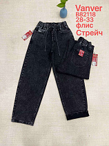 Джинсы Vanver B82118 black - делук