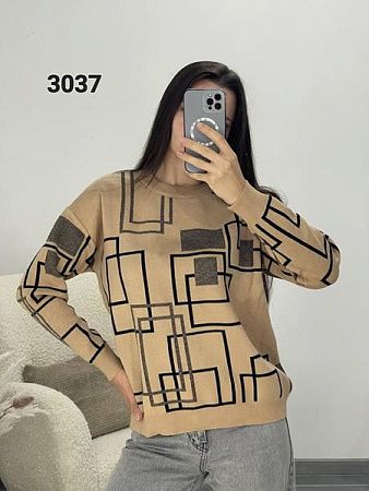 Свитер Fsn 3037 beige - делук