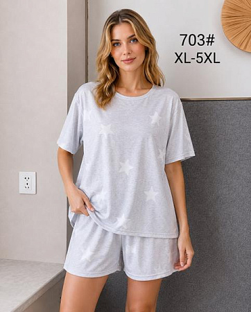 Пижама Romeo Life 703 grey - делук