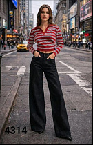 Джинсы Jeans Style 4314 black - делук