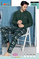 Пижама Romeo Life 7215 green - делук