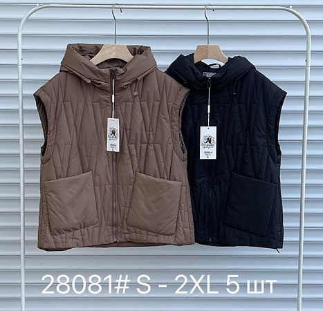 Жилетка Dgmd 28081 black - делук