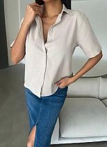 Рубашка New Season 8352 l.grey - делук