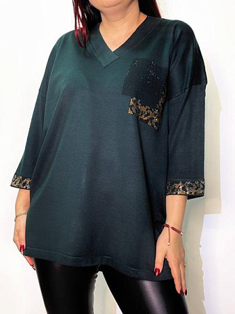 Туника Kosta 2025-12 green - делук