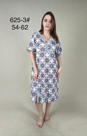 Ночнушка Brilliant B625-3 blue - делук