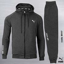 Костюм Спорт Azt 8917-1 d.grey - делук