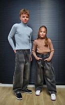 Джинсы Yalisi 9905 grey - делук