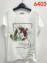 Футболка Lida 6403 white - делук