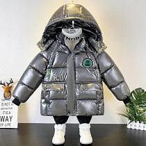 Куртка Flong 758 grey - делук