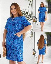 Платье Dgmd 918 blue - делук