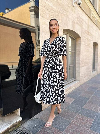 Платье Arina 2353 white - делук