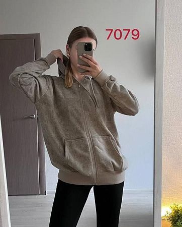 Кофта Спорт Fsn 7079 beige - делук