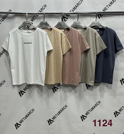 Футболка Met&March 1124 mint - делук
