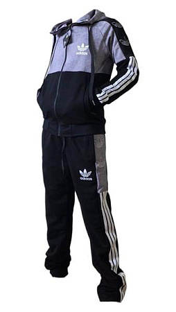 Костюм Спорт Tran TR1585 black - делук
