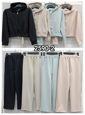 Костюм Спорт Mmc Clothes 2590-2 black - делук