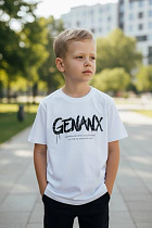 Футболка Delfinka 6052 white - делук
