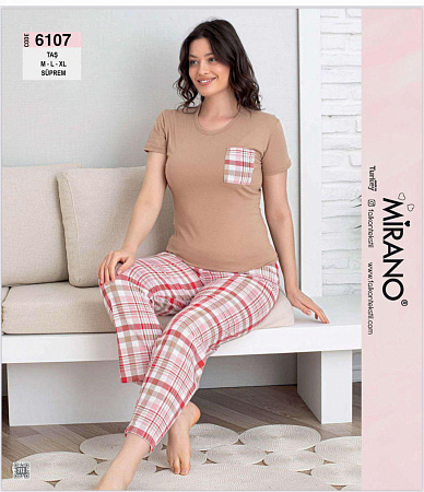 Пижама Disneyopt DS578-6107 beige - делук