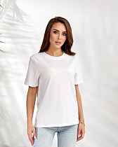 Футболка Lelis 1128 white - делук