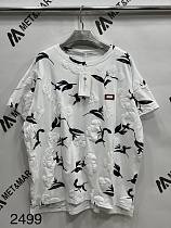 Футболка Met&March 2499-1 white - делук