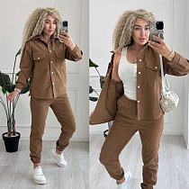 Костюм Спорт Alisa Brand 127 beige - делук