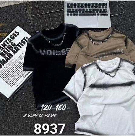 Футболка Meloria 8937 white - делук